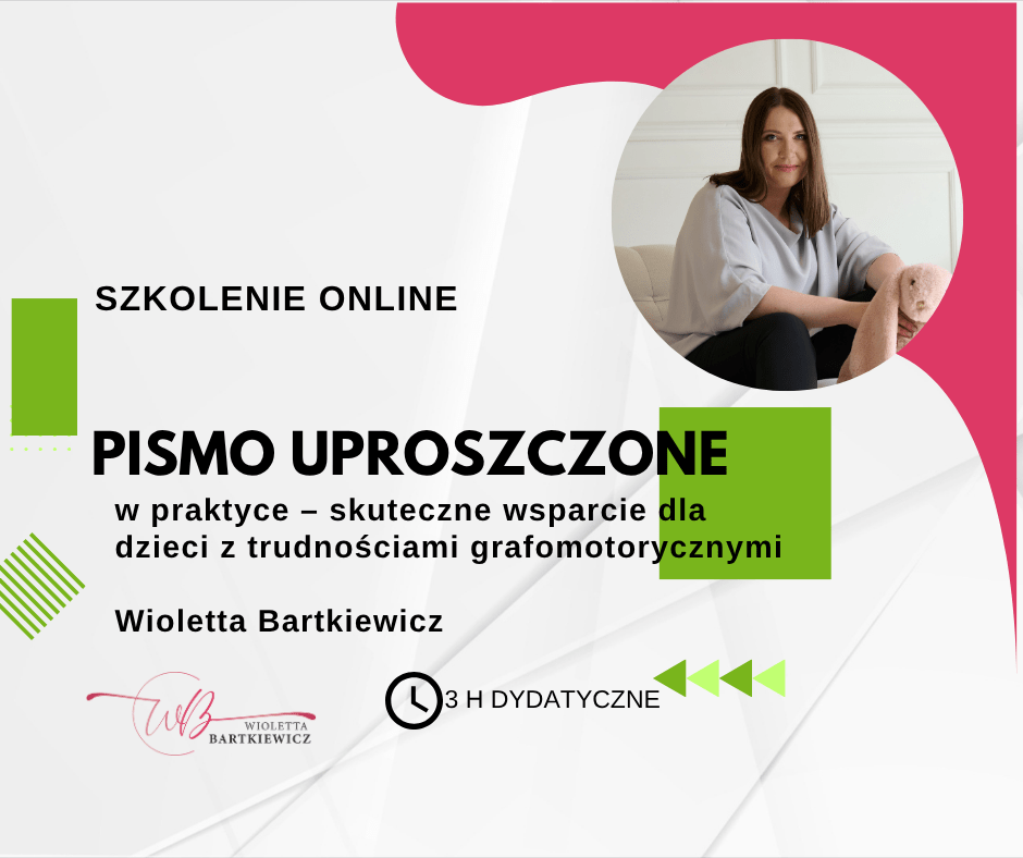 Pismo uproszczone - szkolenie online - nagranie